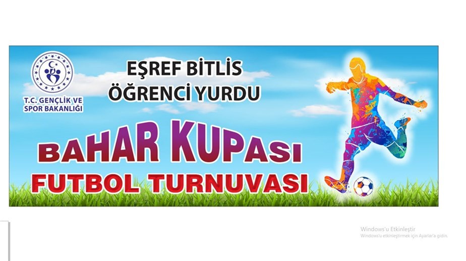 Eşref Bitlis Öğrenci Yurdu 2022 Gelenksel Bahar Kupası Futbol Turnuvası Başladı 