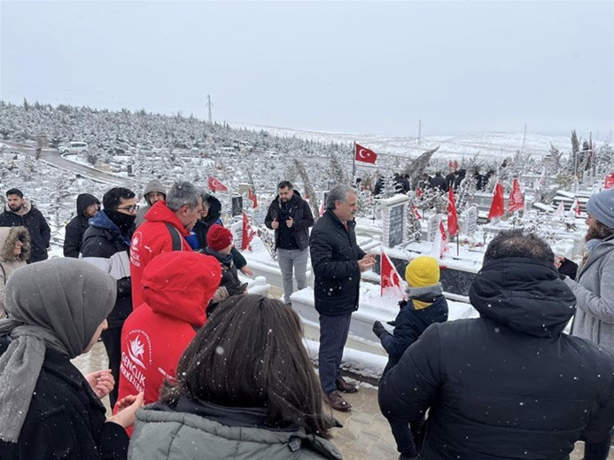 6 ŞUBAT DEPREM ŞEHİTLERİNİ UNUTMADIK