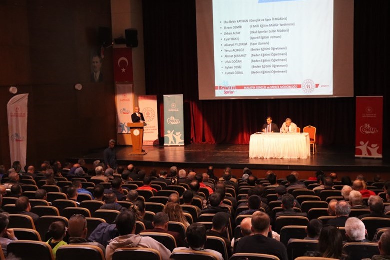 Okul Sporları Bilgilendirme Toplantısı Yeşilyurt İlçesinde Yapıldı
