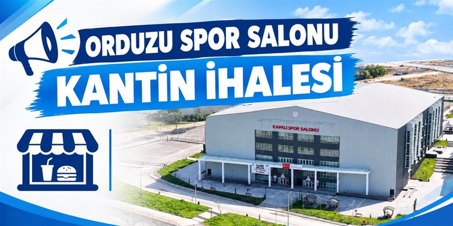 Orduzu Spor Salonu Kantin İhalesi